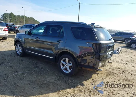 2017 Ford Explorer Xlt из США, поврежденный, VIN 1FM5K7D8XHGB86945